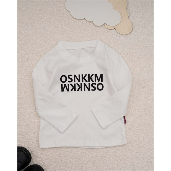 ست سه تکه کد 7481 سویشرت، شلوار و بلوز طرح نوشته انگلیسی