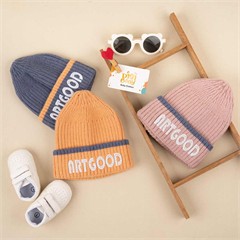 کلاه تک بافت طرح ART GOOD کد 3037
