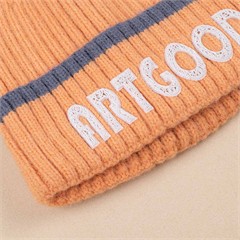 کلاه تک بافت طرح ART GOOD کد 3037
