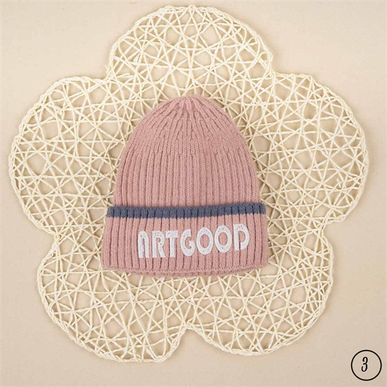 کلاه تک بافت طرح ART GOOD کد 3037