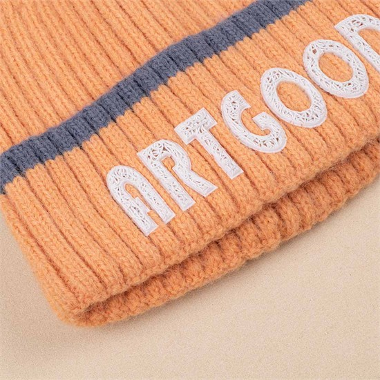 کلاه تک بافت طرح ART GOOD کد 3037