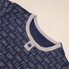 ست تیشرت و شلوارک طرح هواپیما کد 7314