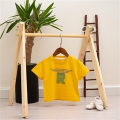تی شرت تک زرد کد 7247