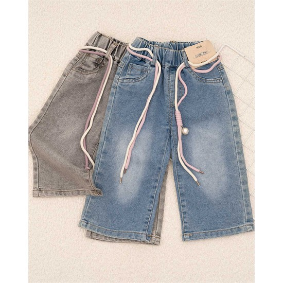 شلوار بگ استايل جين ساده