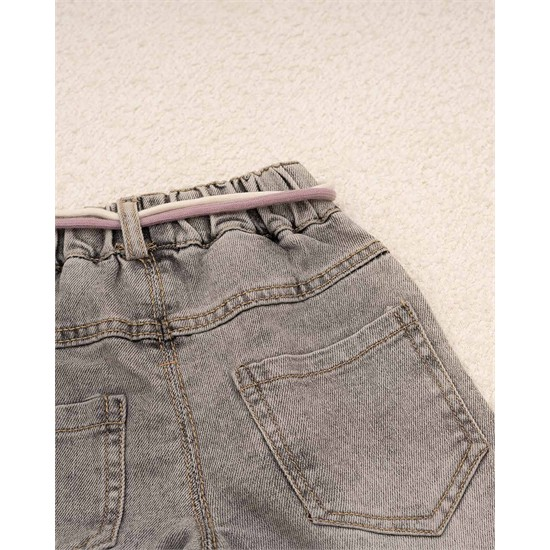 شلوار بگ استايل جين ساده