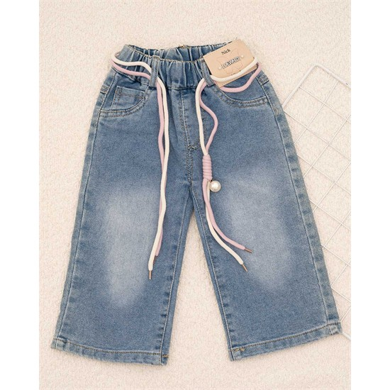 شلوار بگ استايل جين ساده