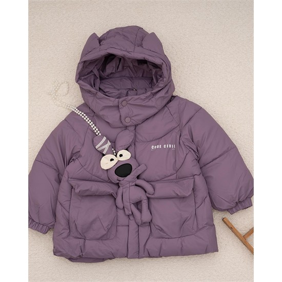 ست کاپشن و عروسک مرواريدي طرح GODE