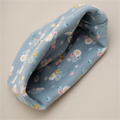 کلاه نخی دولایه گل گلی کد 4838