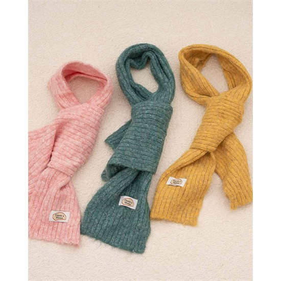 شال گردن بافت رنگین کمان