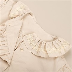 شومیز کرم کد 6077