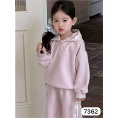 ست هودی و شلوار توردار کد 7362