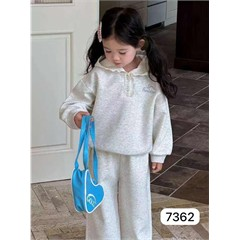 ست هودی و شلوار توردار کد 7362