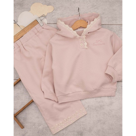 ست هودي و شلوار توردار