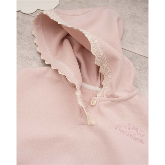 ست هودي و شلوار توردار