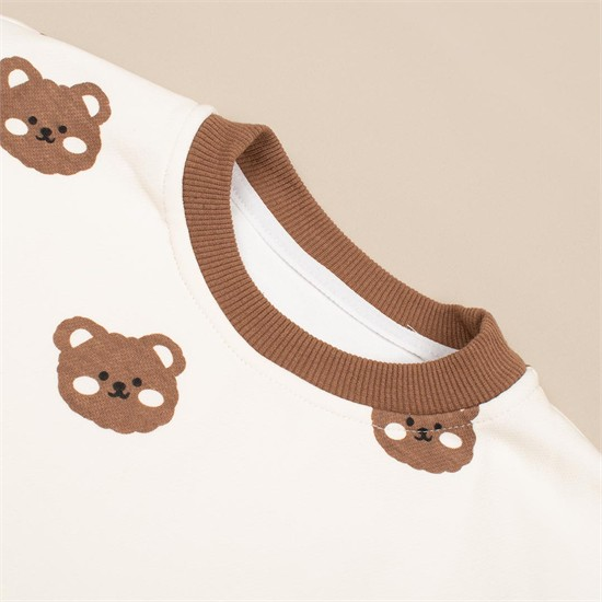 ست دو تکه شلوار پيشبندي جين + بلوز