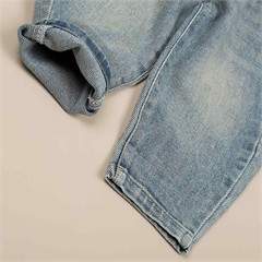 شلوار مام فیت جین طرح کارآگاه کد 7022