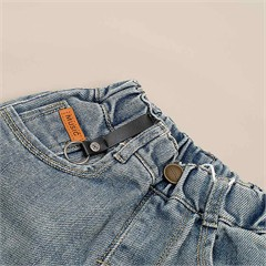 شلوار مام فیت جین طرح کارآگاه کد 7022