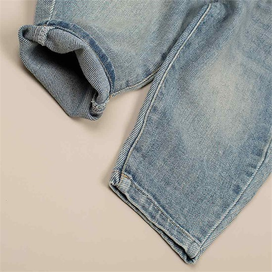 شلوار مام فیت جین طرح کارآگاه کد 7022