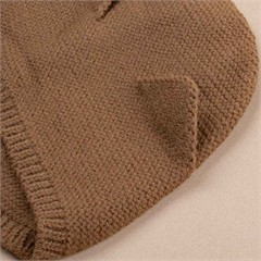 کلاه تک بافت بندی ساده کد 3023