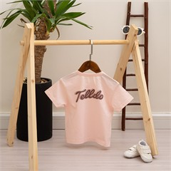تی شرت تک کرم، صورتی کد 7250