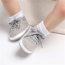 پاپوش نیم ساق طوسی کد 5048