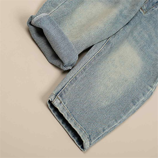 شلوار مام فيت جين طرح R