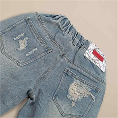 شلوار جین تک زاپ کد 7032