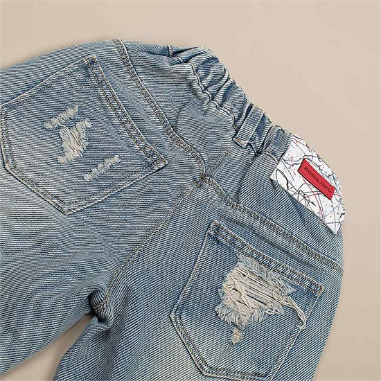 شلوار جین تک زاپ کد 7032