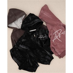 ست سویشرت و شلوار طرح رنگ پاش کد 7441