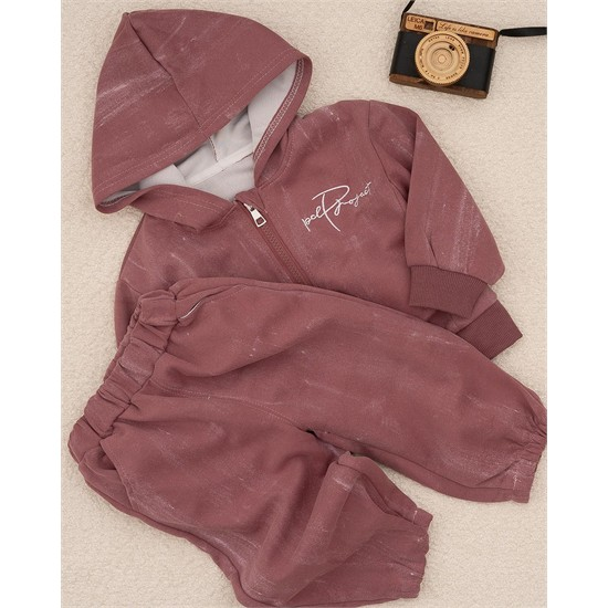 ست سويشرت و شلوار طرح رنگ پاش