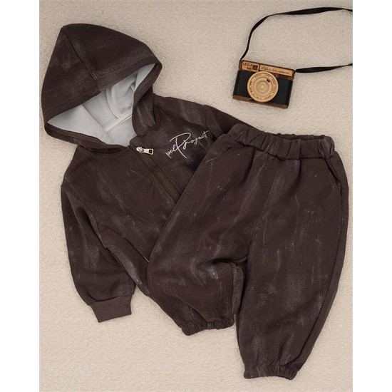 ست سويشرت و شلوار طرح رنگ پاش