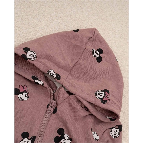 ست سویشرت و شلوار بنفش میکی کد 7491