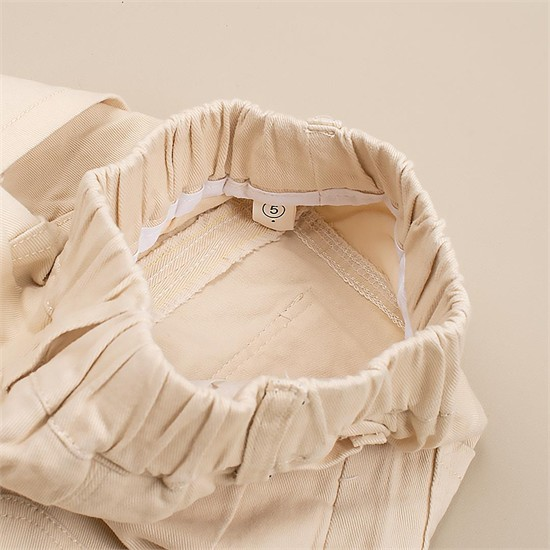 شلوار مام فیت کتان کد 6090