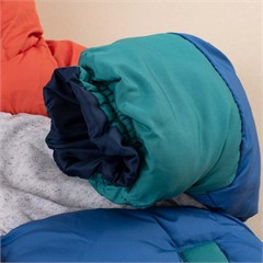 کاپشن رنگارنگ نارنجی کد 2647