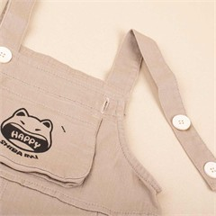 شلوار پیشبندی کتان کد 3633