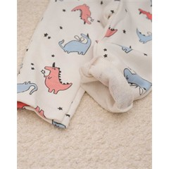 ست سه تکه کد 7508 سویشرت، شلوار و بادی طرح رنگارنگ