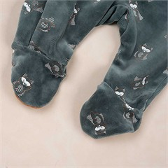 سرهمی جورابدار مخمل کد 7058