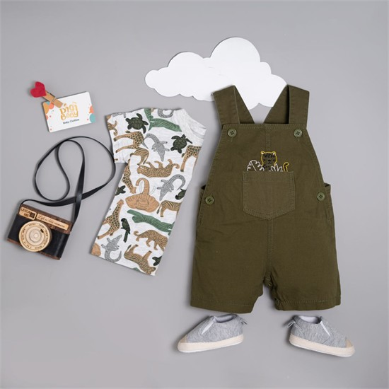 ست دو تکه بلوز پيشبندي