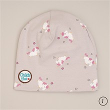 کلاه نخی دولایه طرح توت فرنگی و قلب کد 4839