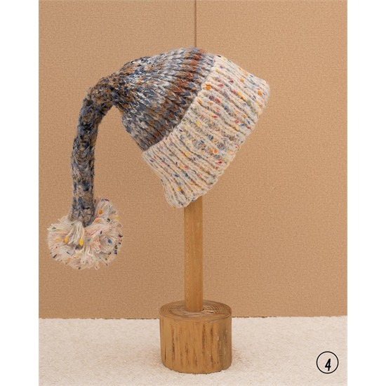 کلاه بافت طرح آبرنگی