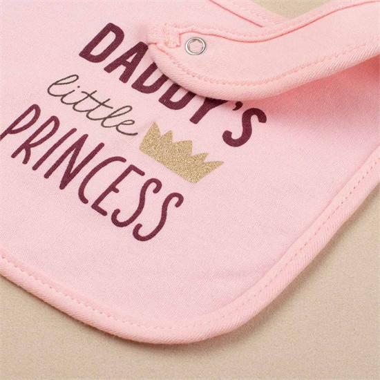 پیشبند روزمره نخی ارگانیک طرح قلب و تاج کد 4015