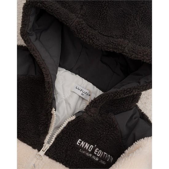 کاپشن بوفالو شيري طوسي