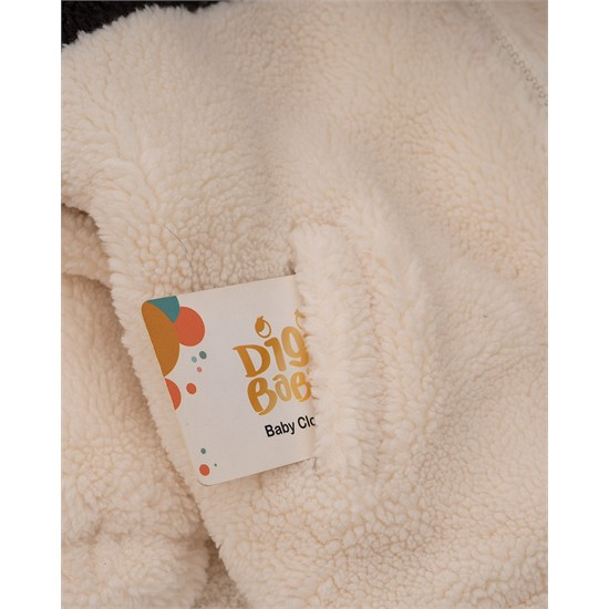 کاپشن بوفالو شيري طوسي