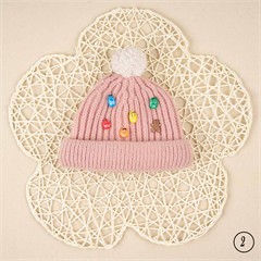 کلاه تک بافت طرح اسمارتیس کد 3034