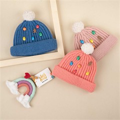 کلاه تک بافت طرح اسمارتیس کد 3034