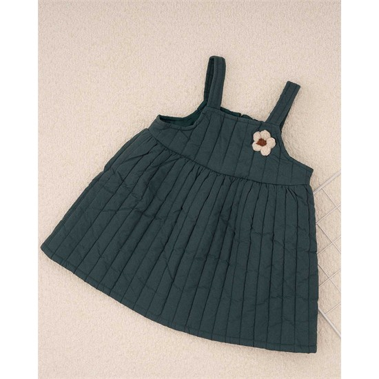 ست سارافن و بلوز مجبسي سبزآبي طرح گل