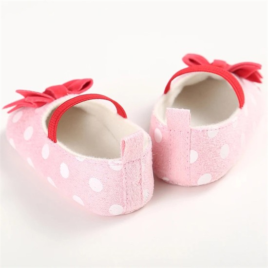 پاپوش صورتي خال خال