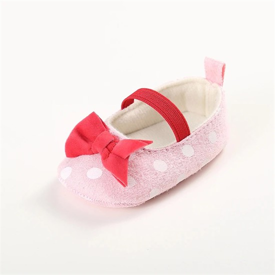 پاپوش صورتي خال خال