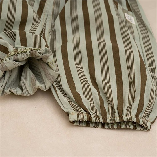 ست تيشرت و شلوارک راه راه