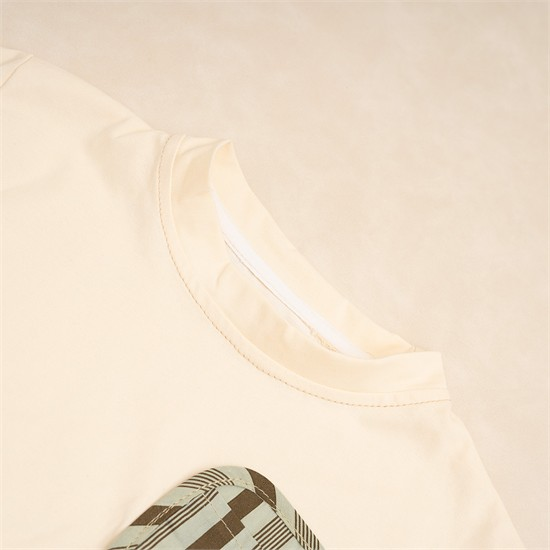 ست تيشرت و شلوارک راه راه